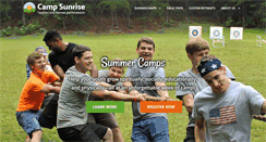 Desktop Screenshot of campsunrise.com