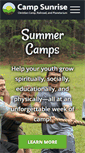 Mobile Screenshot of campsunrise.com